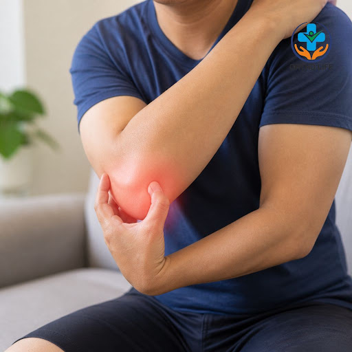 Persistent elbow pain can be more than just a minor strain. At Dr Sumit Chawla- OrthoLife in Asho… post image