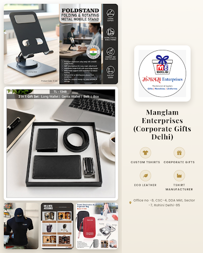 Manglam Enterprises in Delhi offers premium branded gifts and customised T-shirt printing options…