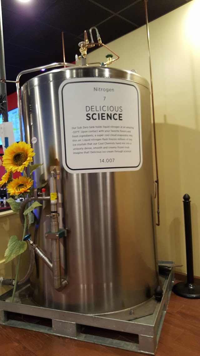 Sub Zero Nitrogen Ice Cream