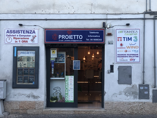 Proietto - telefonia, elettronica Logo