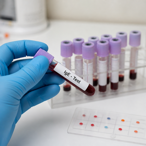 Are frequent sneezing, rashes or breathing issues troubling you? Precise allergy testing with IgE… post image