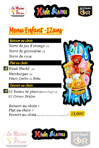 Menu La Maison Du Picon Restaurant/Brasserie & Épicerie Fine Page 7