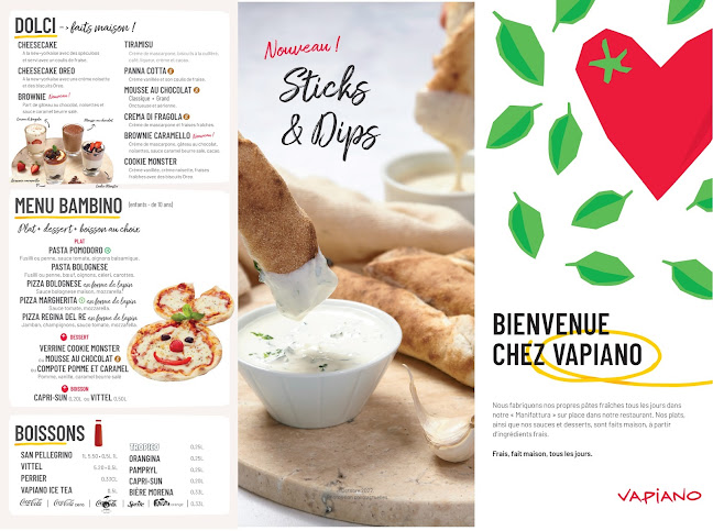 Avis sur Vapiano Rouen Pasta Pizza Bar à Rouen - Restaurant
