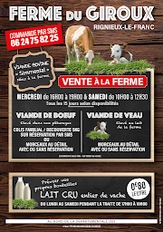 Photo n°15 de La Ferme du GIROUX 🌿 | vente à la ferme | viande bœuf et veau Simmental | lait de ferme à Rignieux-le-Franc (Marché de produits frais)