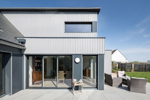 Photo n°16 de Extenbois : agrandissement et extension de maison à Lannion (Constructeur de maisons en bois)