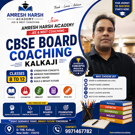 Visit Amresh Harsh Academy - JEE & NEET Coaching, DELHI post image