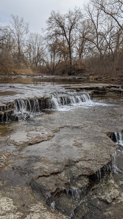 Line Creek Double Waterfalls