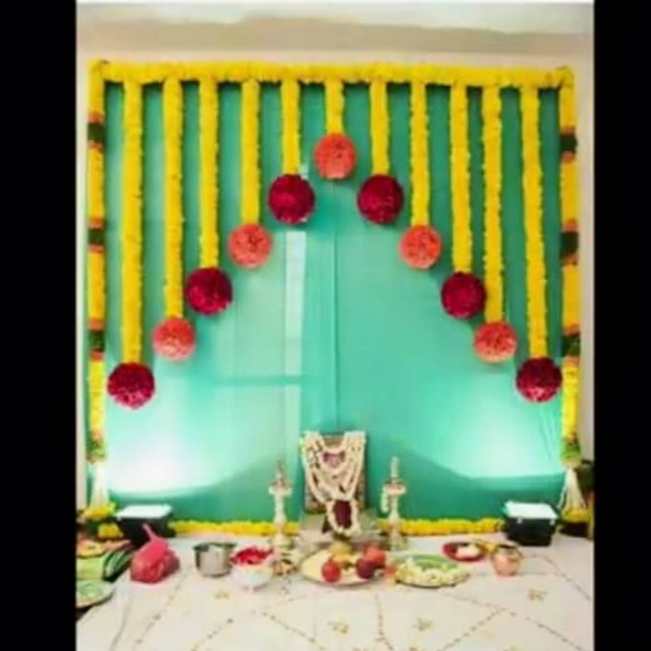 SLV Flower Decorations - Flower Designer in Radhika &Krishna Theatre