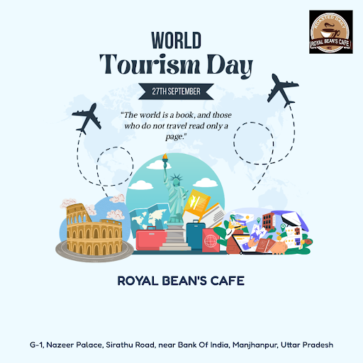 Embark on a flavorful journey around the world on Happy World Tourism Day! At Royal Bean's Cafe i… post image