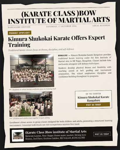 Kimura Shukokai Karate at Bow Institute of Martial Arts provides expert martial arts classes in B… post image