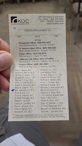 Knoxville Orthopaedic Clinic - Thumbnail