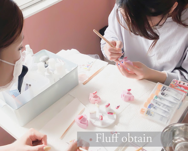 ネイルスクール Fluff Obtain ケアサロン Fluff ジュニアネイルサロン Fluff Obtain