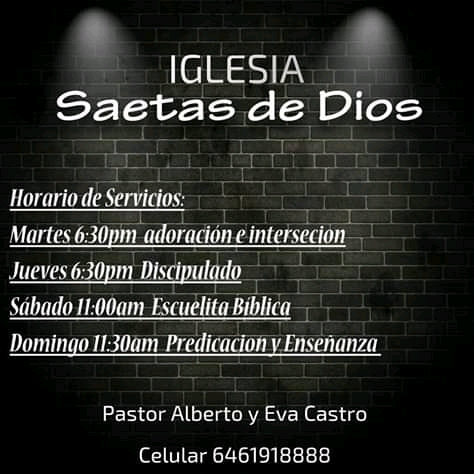 Iglesia de Jesucristo Saetas de Dios - Thumbnail