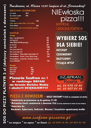 Opinie o Szafran Pizzeria w Bielsko-Biała - Restauracja