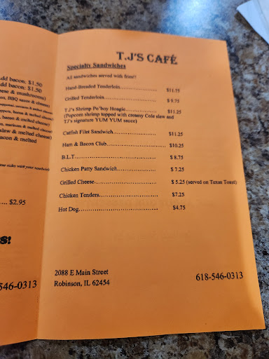 T.J's Cafe - Visual