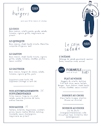 Menu Le Bistrot D'en Face Page 1