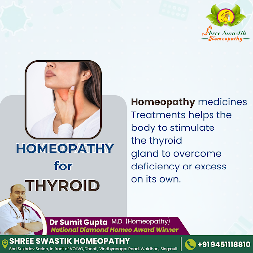 "Choose Homeopathy for Thyroid Wellness! Homeopathic medicines stimulate the body to overcome thy… post image