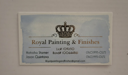 Royal Painting and Finishes Logo