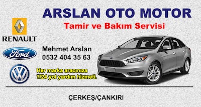 Çerkeş Oto Tamir Yol Yardım