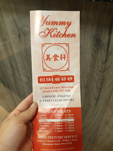 Yummy Kitchen menu