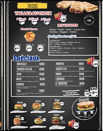 Menu Mondial Tacos Page 1