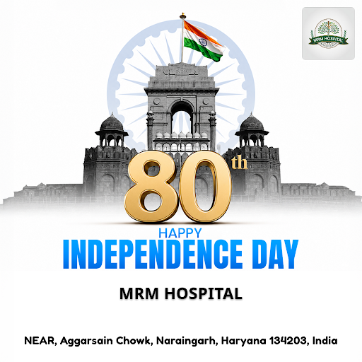Celebrating independence with gratitude and care. MRM Hospital Naraingarh is committed to your he… post image