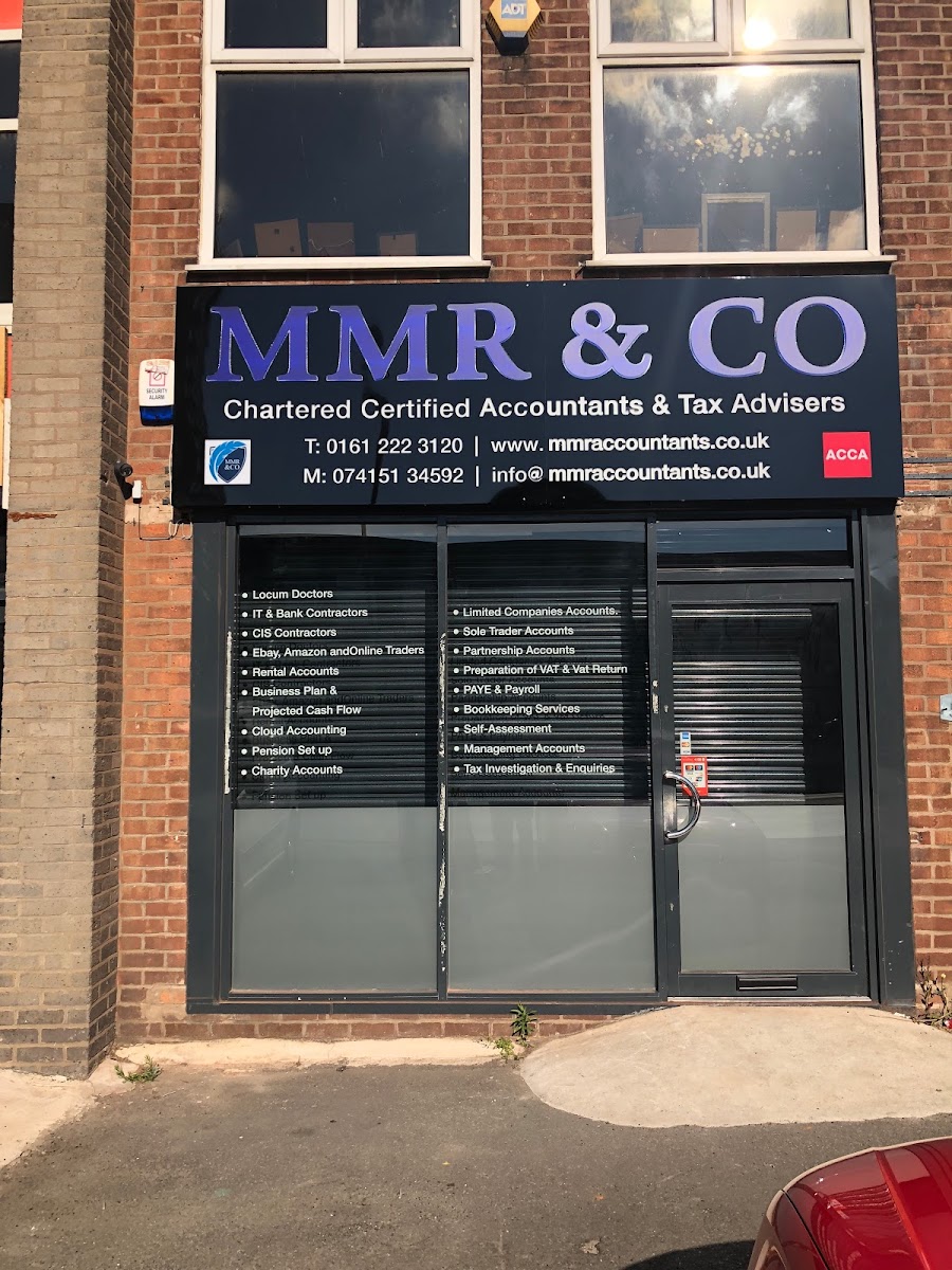 MMR & CO Chartered Certified Accountants & Tax Advisors - Accountants in Cheetham Hill