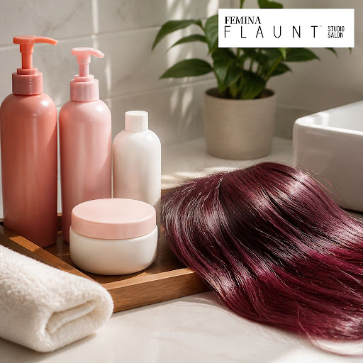 Love your new hair colour and want it to last longer? At Femina FLAUNT Studio Salon City Centre I… post image