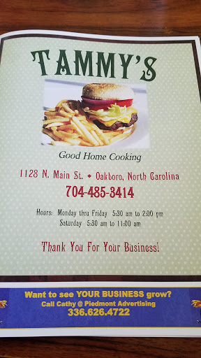 Tammy's Oakboro Restaurant Gallery - United States