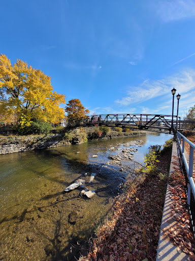 Walk Bridge over Ganaraska River - Thumbnail