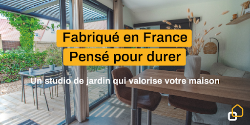 Le studio de jardin 100 % fabriqué en FranceChez Camif...