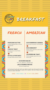 Menu Indiana Café - Bercy Village Page 4