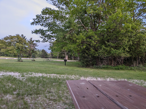 Fayette State Park pavilion and swimming area - Thumbnail