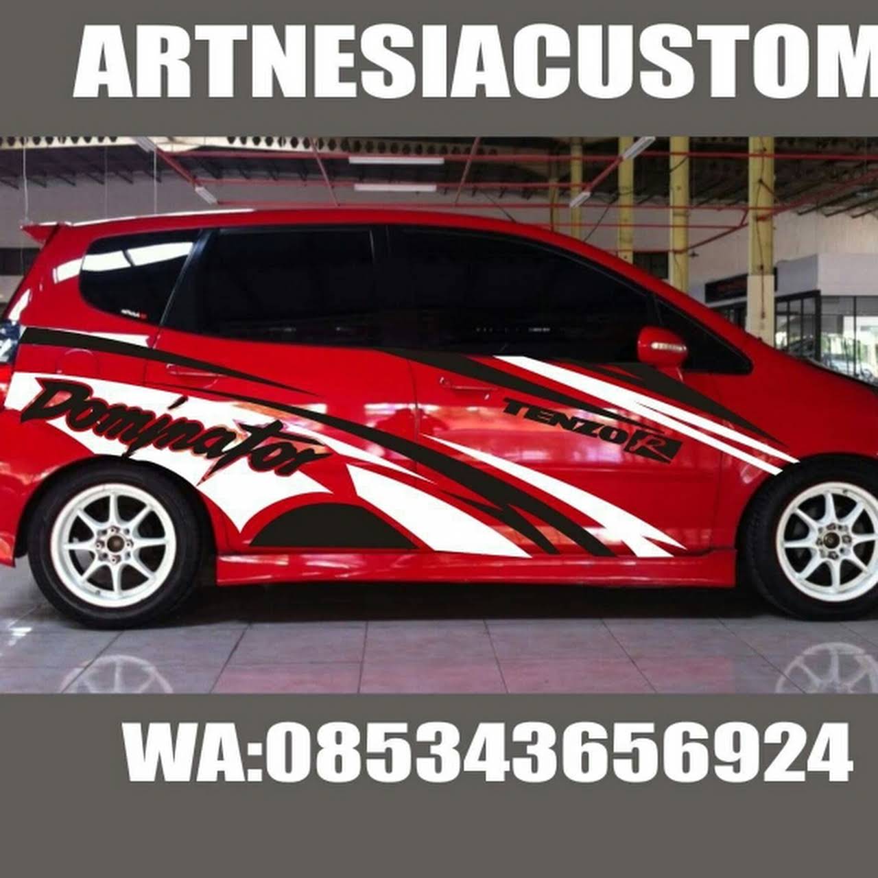 Stiker Mobil Makassar