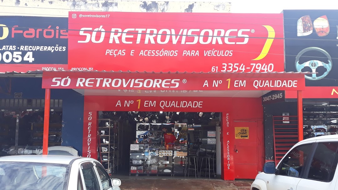 SÓ RETROVISORES - Loja De Peças Automotivas Usadas