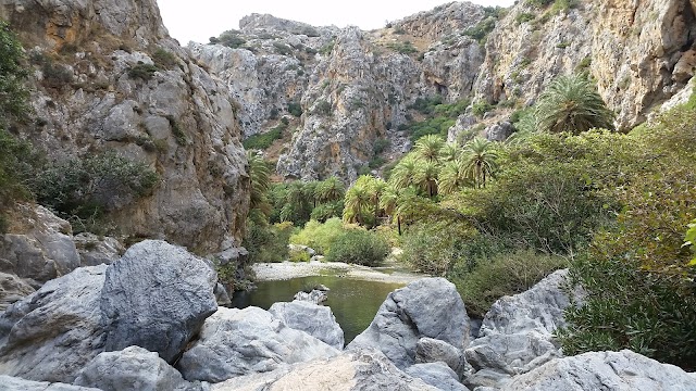 Parking De La Plage De Preveli