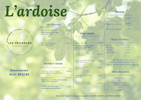 Menu Restaurant les Pêcheurs Page 1