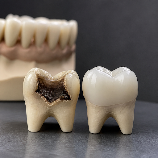 When a tooth is badly damaged by decay, a simple filling may not be enough. At Pooja Dental Clini… post image