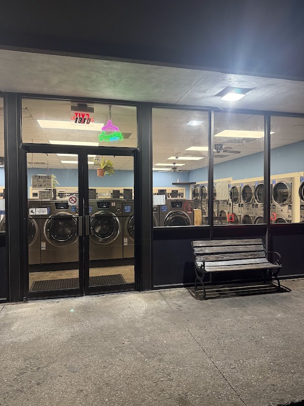 Wash Mart laundromat interior in Springfield, MO