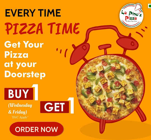 La Pino'z Pizza Pratap Nagar Jaipur

Every Time Pizza Time 
