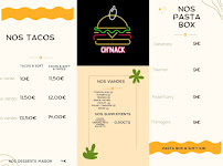 Menu Ô Ch’nack Page 2