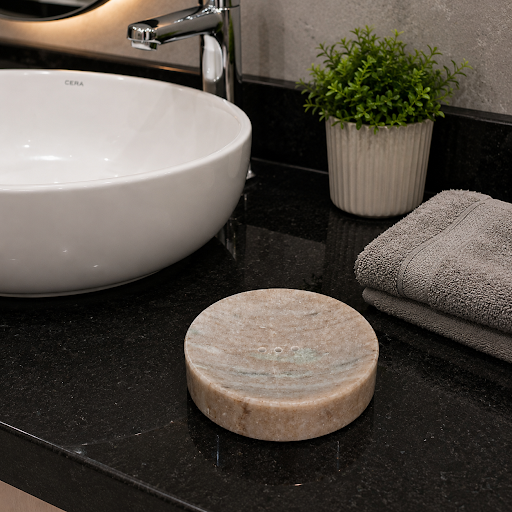 🪨✨ Natural Stone Soap Dish – Luxury for Your Bathroom! ✨🛁 post image