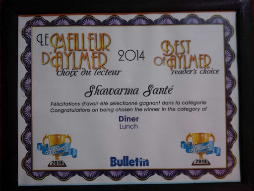Shawarma Santé Gallery - Canada
