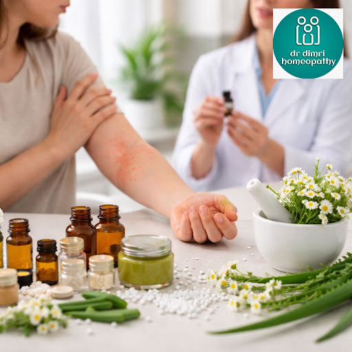 Struggling with itchy, dry or scaly skin? At Dr. Preeti Dimri Homeopathy in Mayur Vihar, Delhi, w… post image