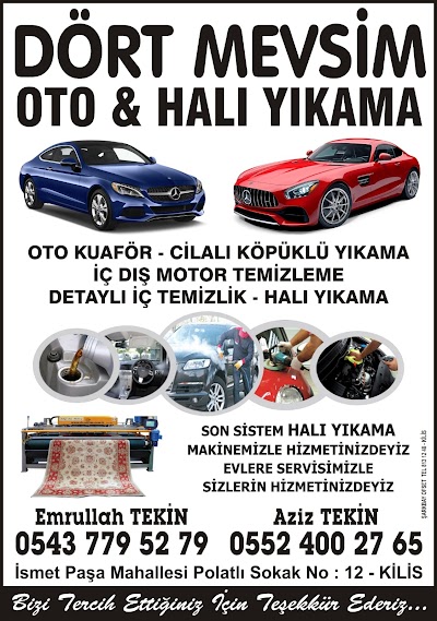 Dört Mevsim Oto ve Halı Yıkama