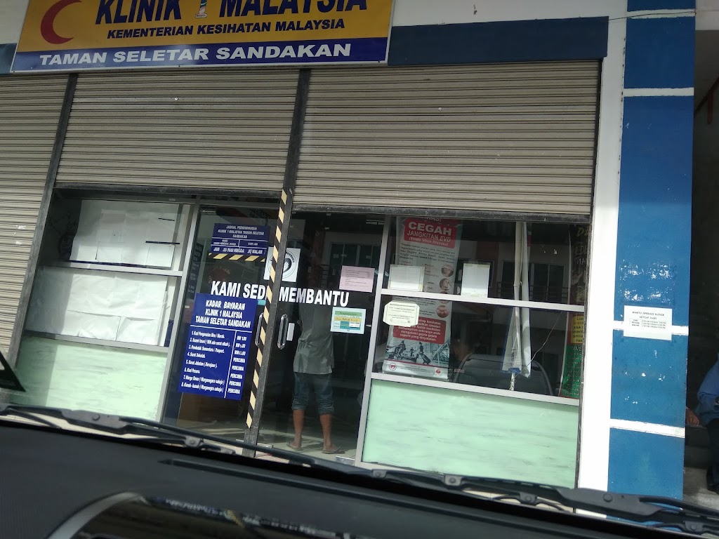 Klinik 1 Malaysia Taman Seletar Sandakan Taman Seletar 90000 Sandakan Sabah Malaysia