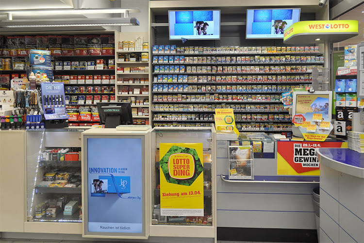 Lotto - Tabak - Presse im REWE Markt
