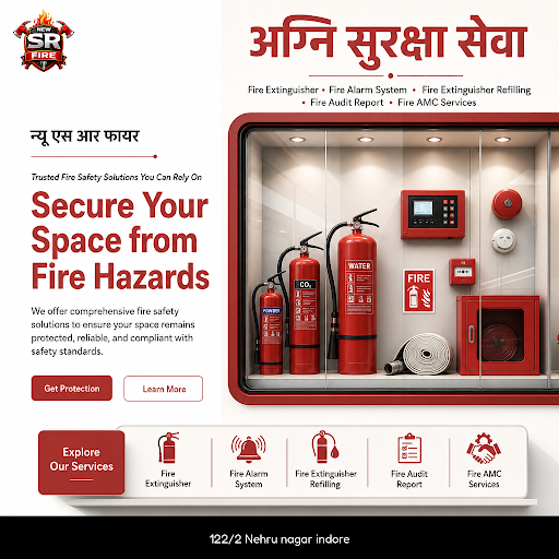 न्यू एस आर फायर में सुरक्षित जीवन के लिए भरोसेमंद अग्नि सुरक्षा समाधान प्राप्त करें। हमारे छोटे आ… post image