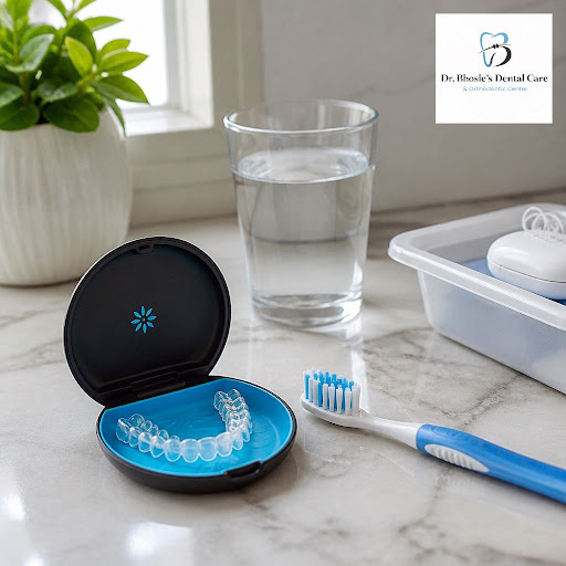 Thinking about clear aligners for a straighter smile? Your first consultation at Dr Bhosle's Dent… post image
