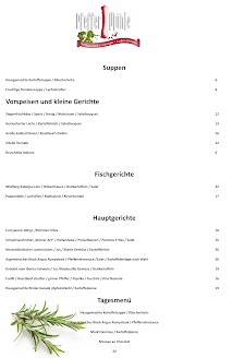 Speisekarte